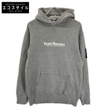 loopwheeler ループウィラー ×Team Ikuzawa グレー 両V パーカー トップス