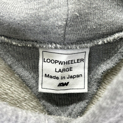 loopwheeler ループウィラー ×Team Ikuzawa グレー 両V パーカー トップス