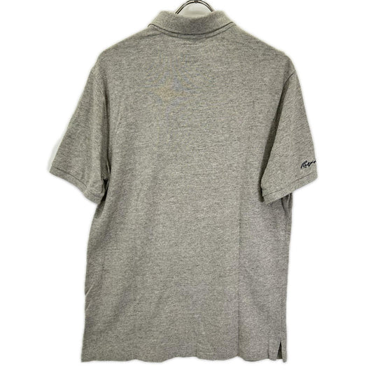 POLObyRalphLauren ポロラルフローレン ×MLB グレー ニューヨークヤンキースロゴ ポロシャツ トップス