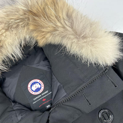 CANADA GOOSE カナダグース 3430JMU B&Y別注 ブラック ハミルトン コヨーテファー付き ダウンジャケット ジャケット