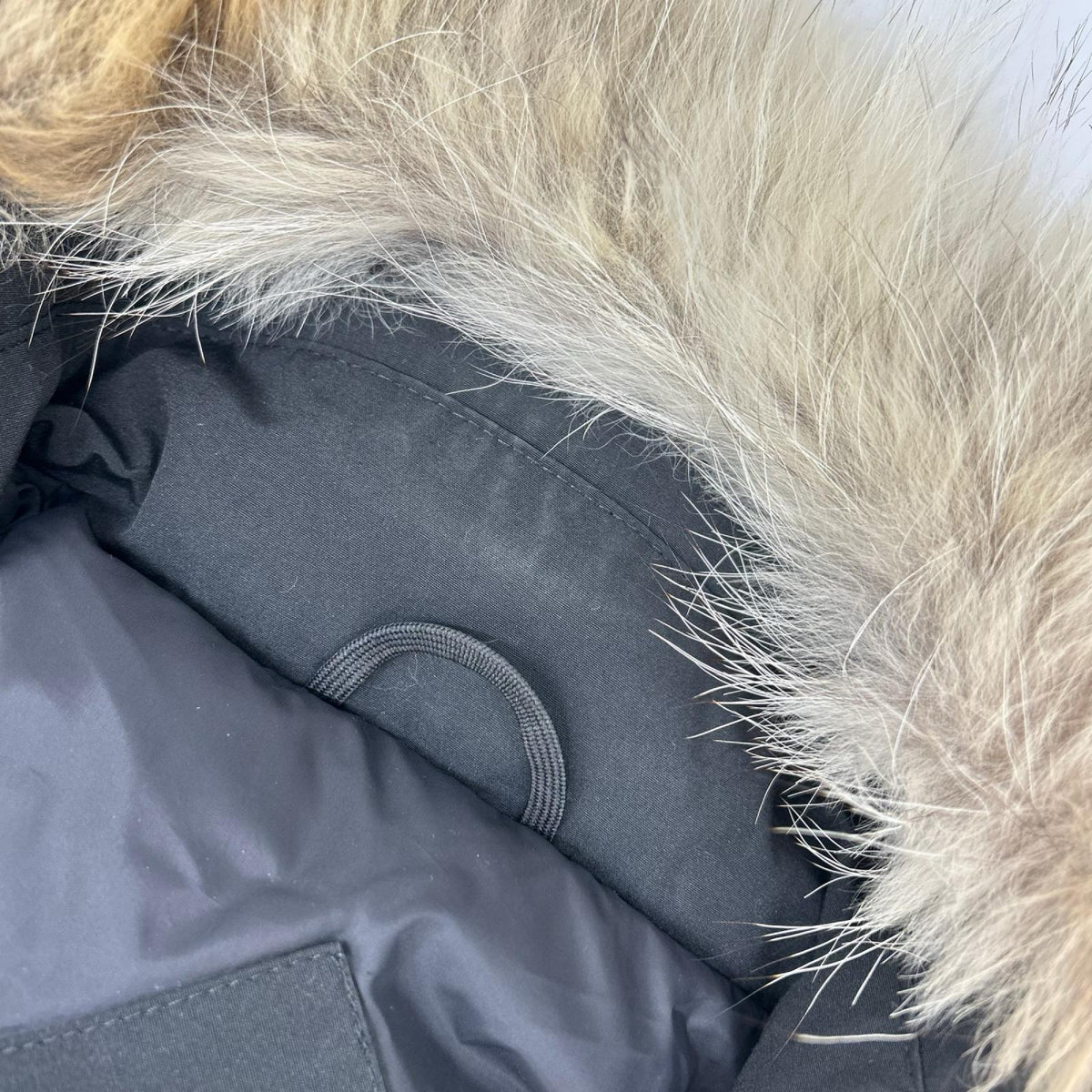 CANADA GOOSE カナダグース 3430JMU B&Y別注 ブラック ハミルトン コヨーテファー付き ダウンジャケット ジャケット