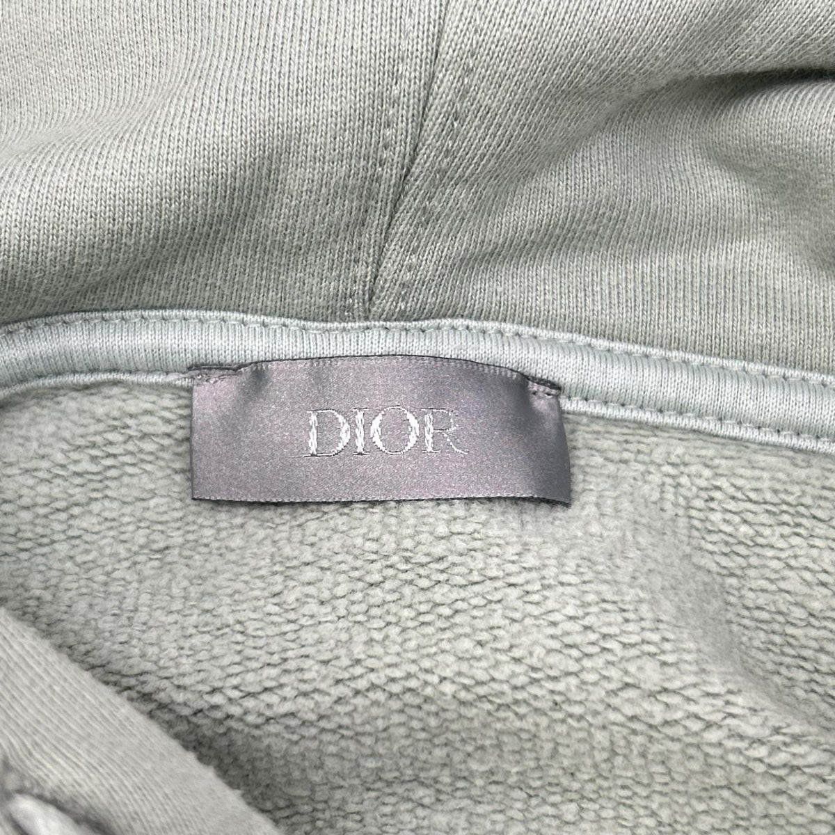 DIOR ディオール 22AW 293J678A0531 ミントグリーン ロゴエンブロイダリー パーカー トップス