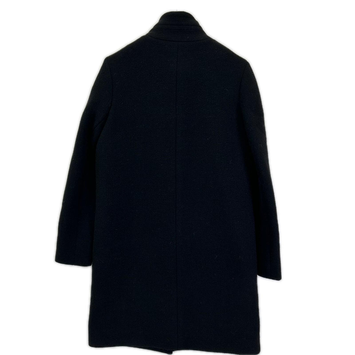 Chloe クロエ 14AMA21-14A060 ブラック ヴァージンウール スタンドカラー コート コート