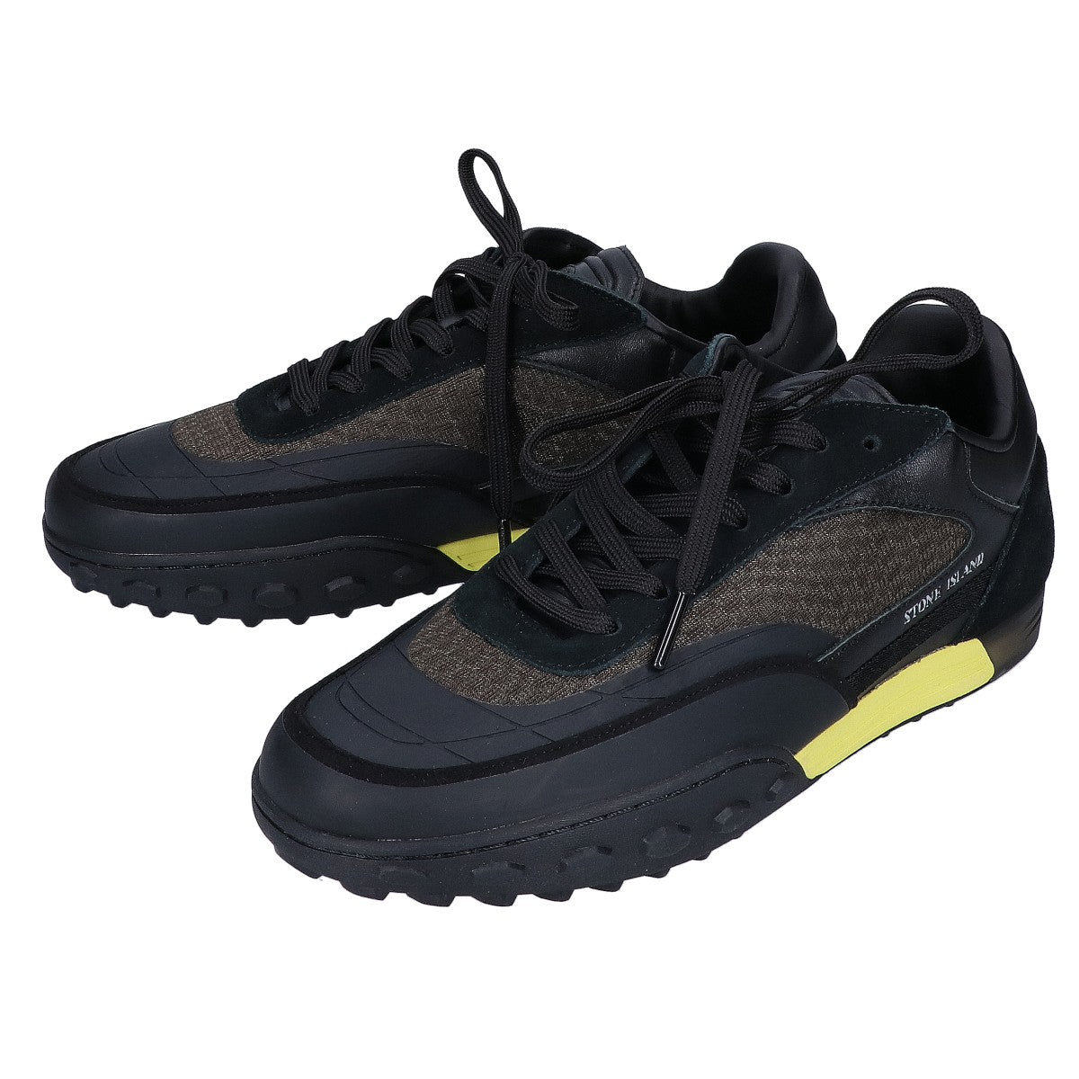 STONE ISLAND ストーンアイランド 【新品同様】78FWS0202 Football Sneaker フットボール スニーカー シューズ