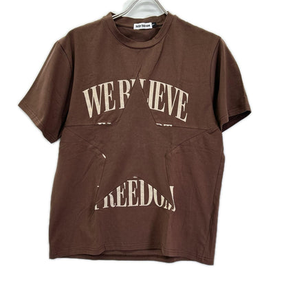 Deuxieme Classe ドゥーズィエムクラス 【Better than now】26年 ブラウン STAR Tシャツ トップス