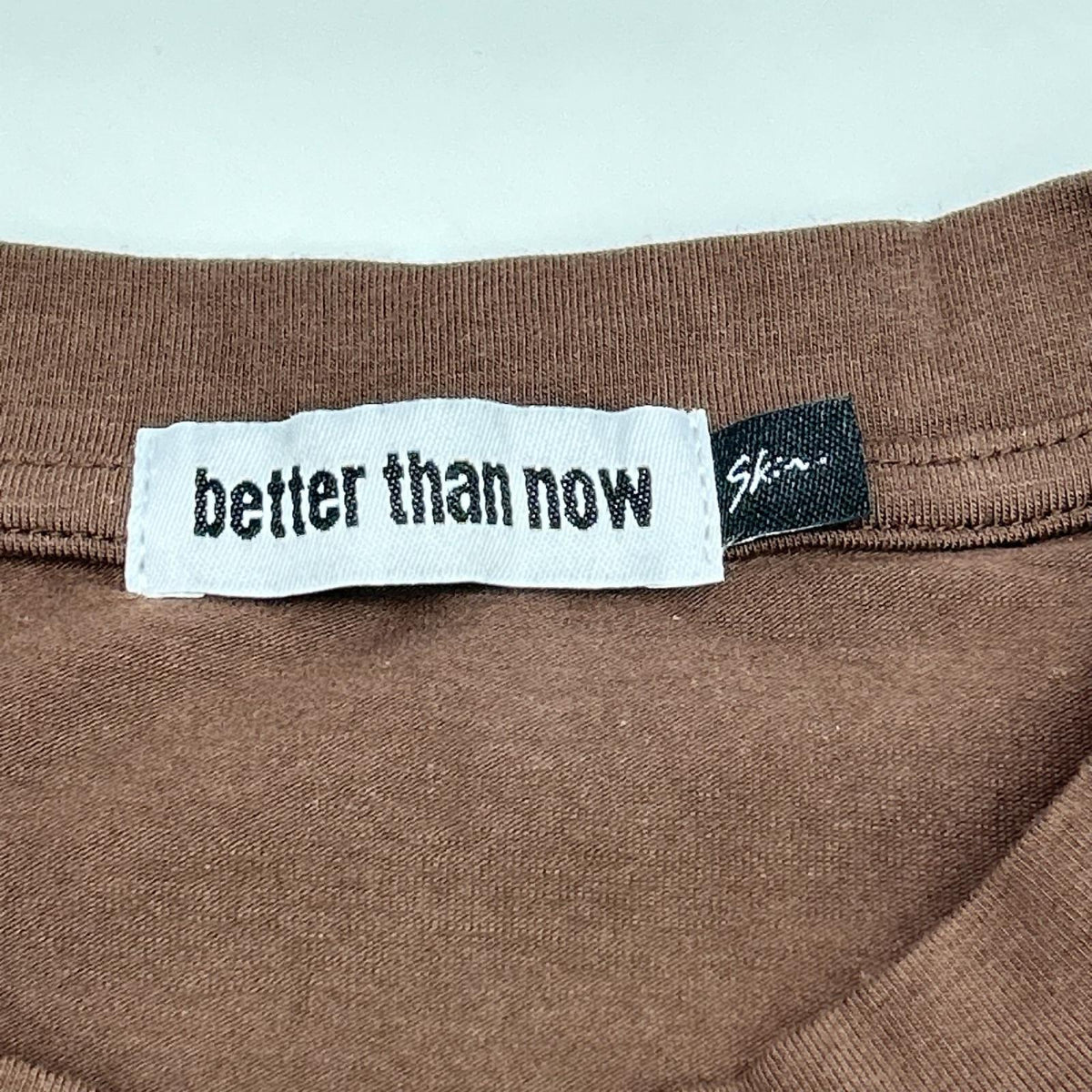 Deuxieme Classe ドゥーズィエムクラス 【Better than now】26年 ブラウン STAR Tシャツ トップス