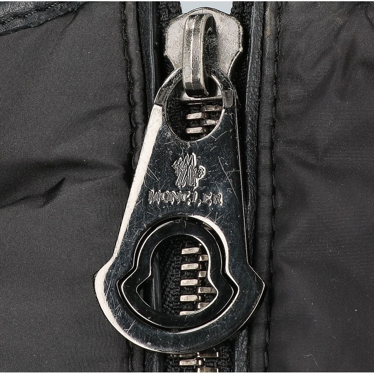 MONCLER モンクレール アメリ ナイロン/レザー トートバッグ