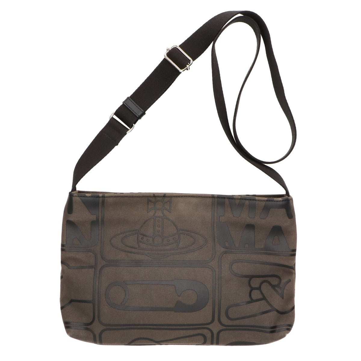 VivienneWestwood ヴィヴィアンウエストウッド TAGS タグス キャンバス/ラバープリント サコッシュ ショルダーバッグ
