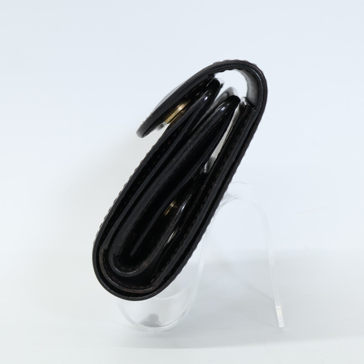 WILDSWANS ワイルドスワンズ ENO/FGB/BK イーノ フルグレインブライドルレザー 小型3つ折り財布 三つ折り財布（小銭入れあり）