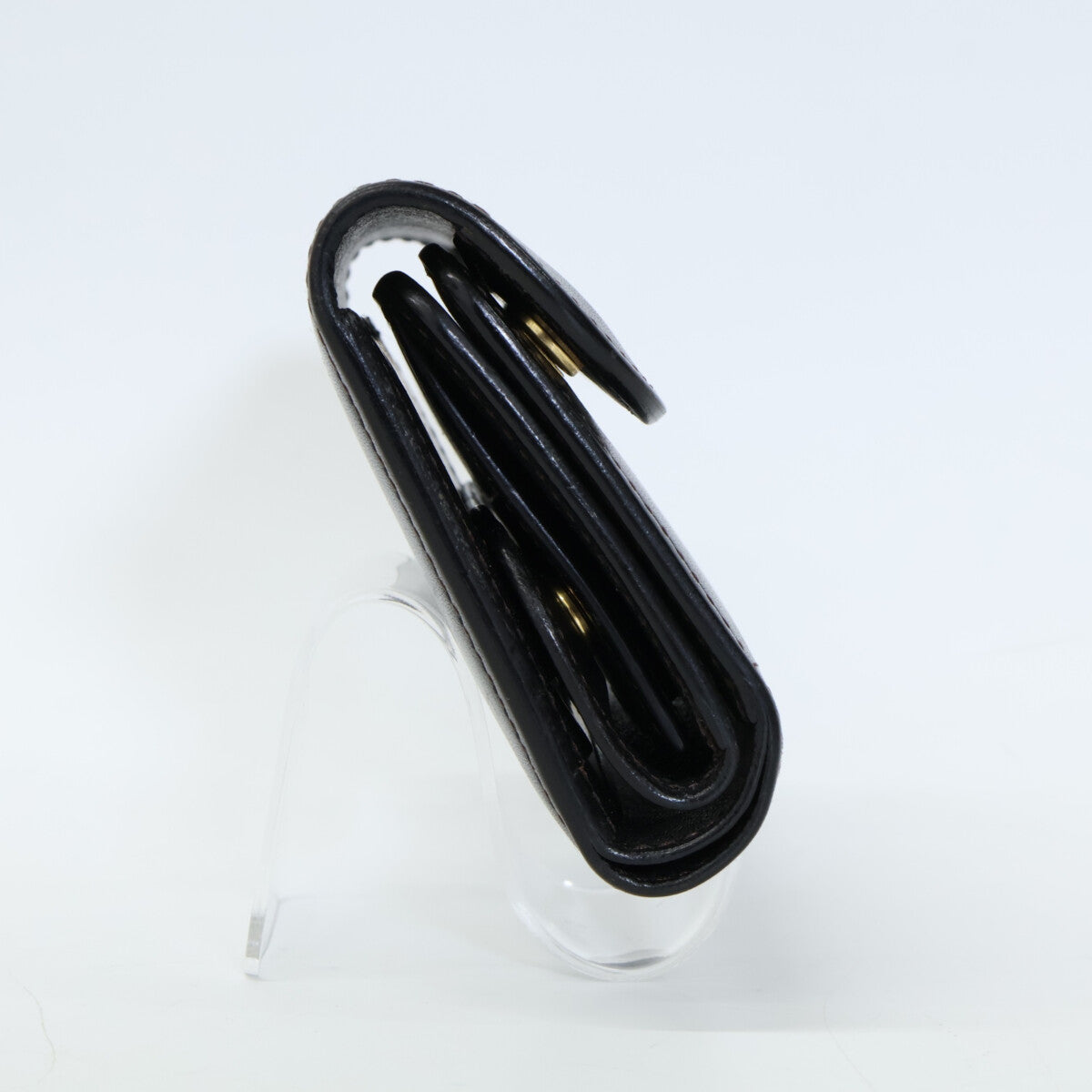 WILDSWANS ワイルドスワンズ ENO/FGB/BK イーノ フルグレインブライドルレザー 小型3つ折り財布 三つ折り財布（小銭入れあり）