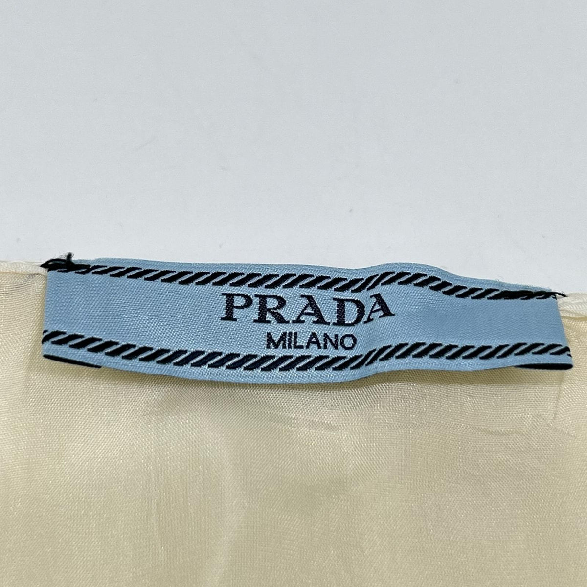 PRADA プラダ P107D アイボリー コットン スカート スカート