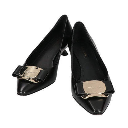 SalvatoreFerragamo サルバトーレフェラガモ 【美品】ZEA リボン パンプス シューズ