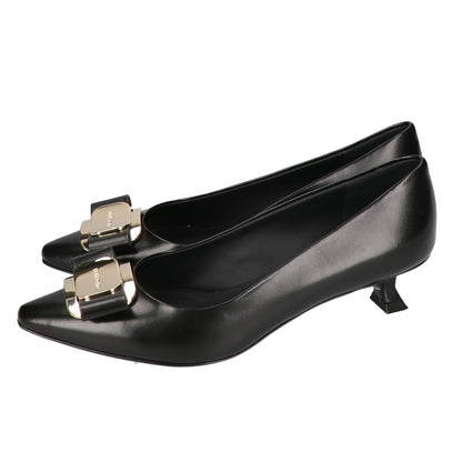 SalvatoreFerragamo サルバトーレフェラガモ 【美品】ZEA リボン パンプス シューズ