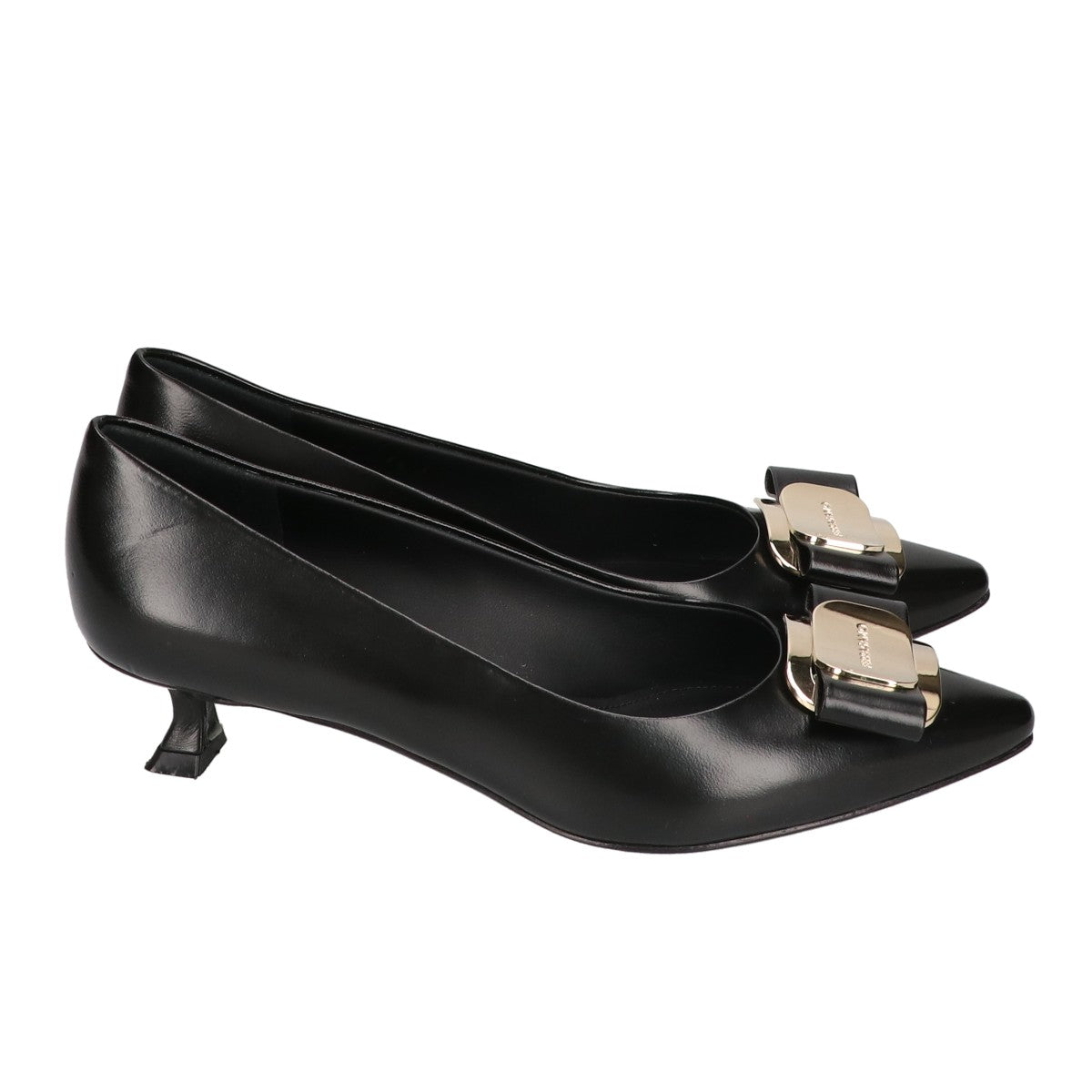 SalvatoreFerragamo サルバトーレフェラガモ 【美品】ZEA リボン パンプス シューズ