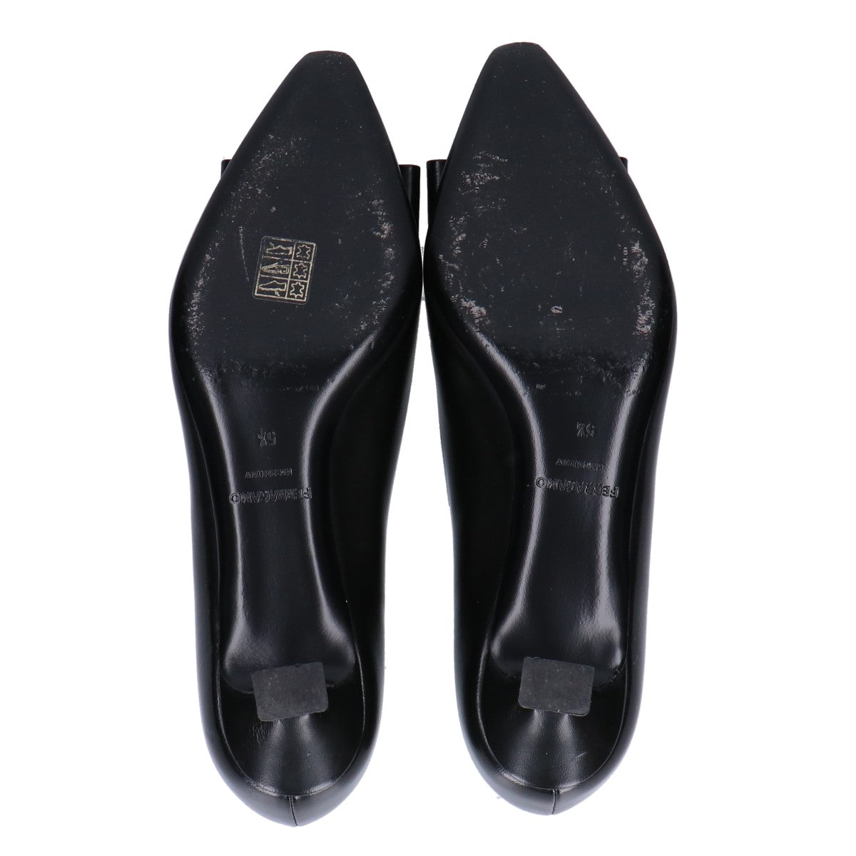 SalvatoreFerragamo サルバトーレフェラガモ 【美品】ZEA リボン パンプス シューズ