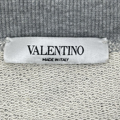VALENTINO ヴァレンティノ WV3KC15F7HM オレンジ×ネイビー×グレー 切替 ニット トップス