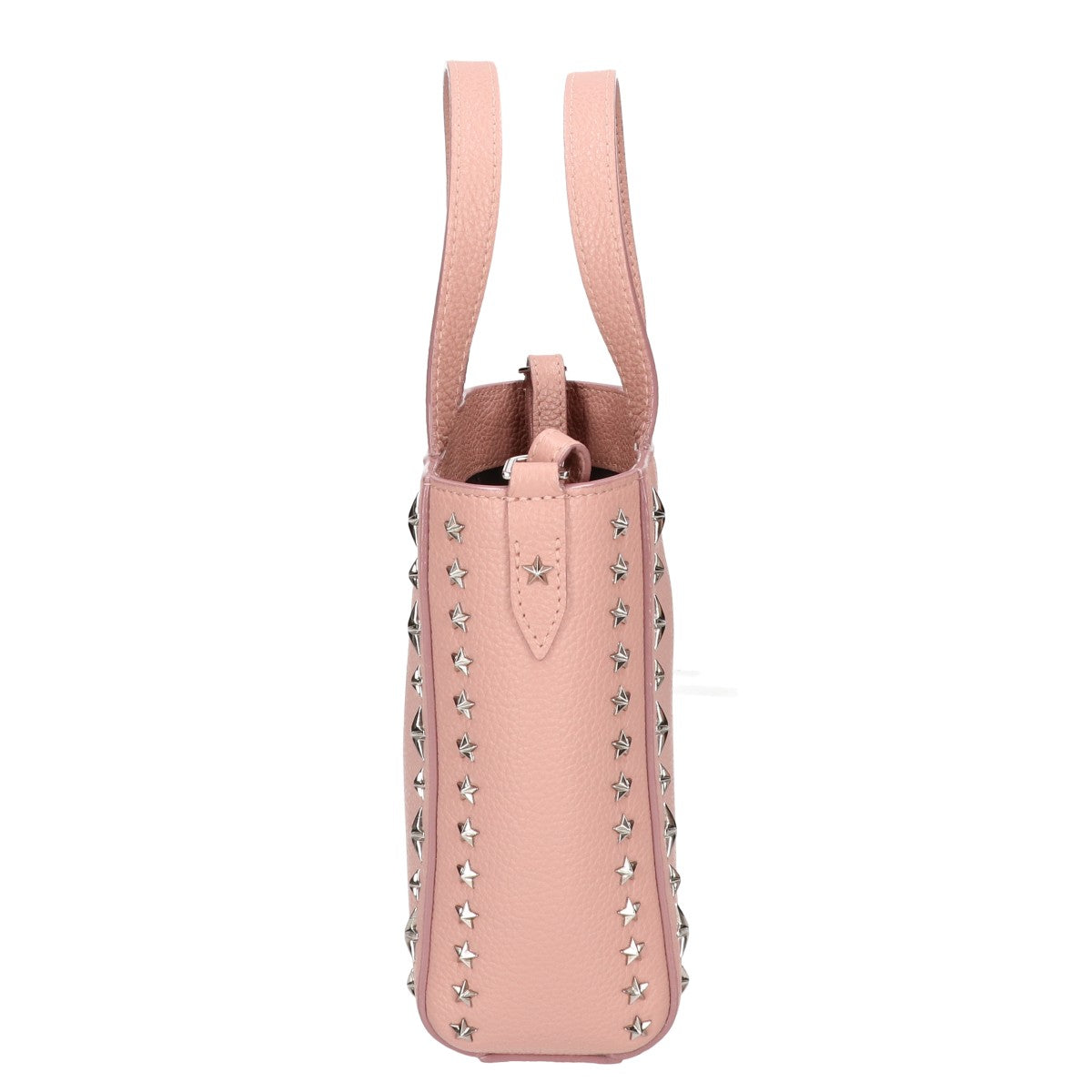 JIMMY CHOO ジミーチュウ 【美品】MINI PEGASI UUF スタッズ 2WAYショルダー ハンドバッグ