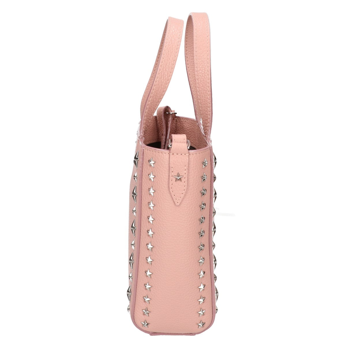 JIMMY CHOO ジミーチュウ 【美品】MINI PEGASI UUF スタッズ 2WAYショルダー ハンドバッグ