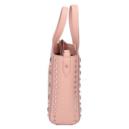 JIMMY CHOO ジミーチュウ 【美品】MINI PEGASI UUF スタッズ 2WAYショルダー ハンドバッグ