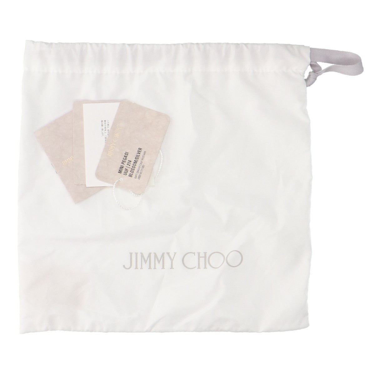 JIMMY CHOO ジミーチュウ 【美品】MINI PEGASI UUF スタッズ 2WAYショルダー ハンドバッグ