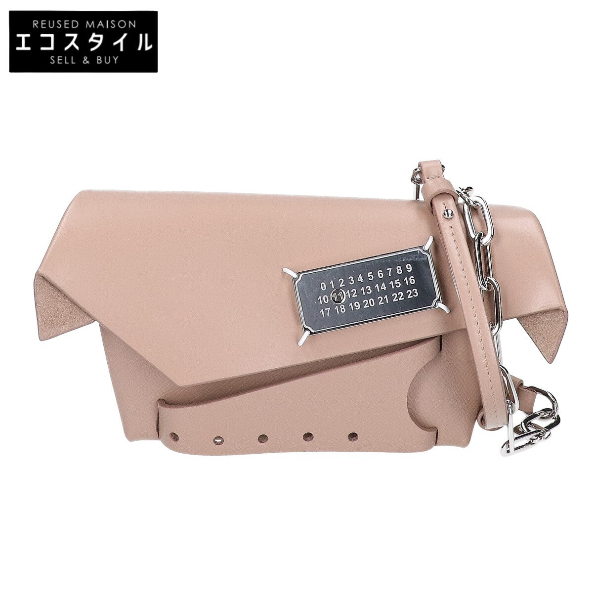 Maison margiela メゾンマルジェラ 新品未使用 S56WF0159 P4745 スナッチド クラシック スモール チェーン ショルダーバッグ