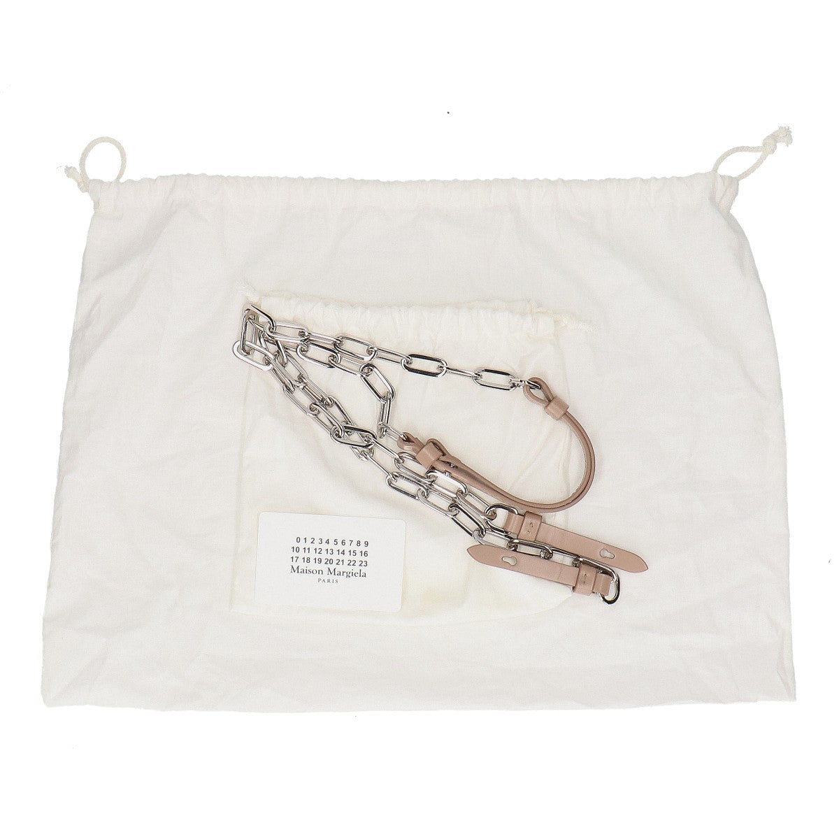 Maison margiela メゾンマルジェラ 新品未使用 S56WF0159 P4745 スナッチド クラシック スモール チェーン ショルダーバッグ