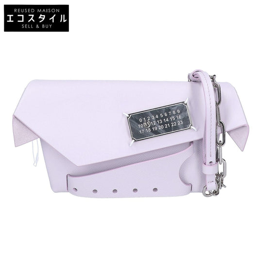 Maison margiela メゾンマルジェラ 新品同様 S56WF0159 P4745 スナッチド クラシック スモール チェーン ショルダーバッグ