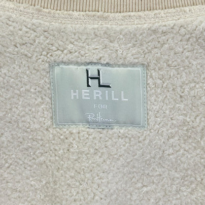 HERILL ヘリル 【ロンハーマン別注】アイボリー スウェット カーディガン トップス