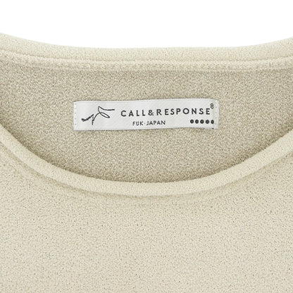 CALL&RESPONSE コールアンドレスポンス 美品 エレキギターサイセンタク プルオーバー トップス メンズ アイボリー XL 244-1441-13 トップス