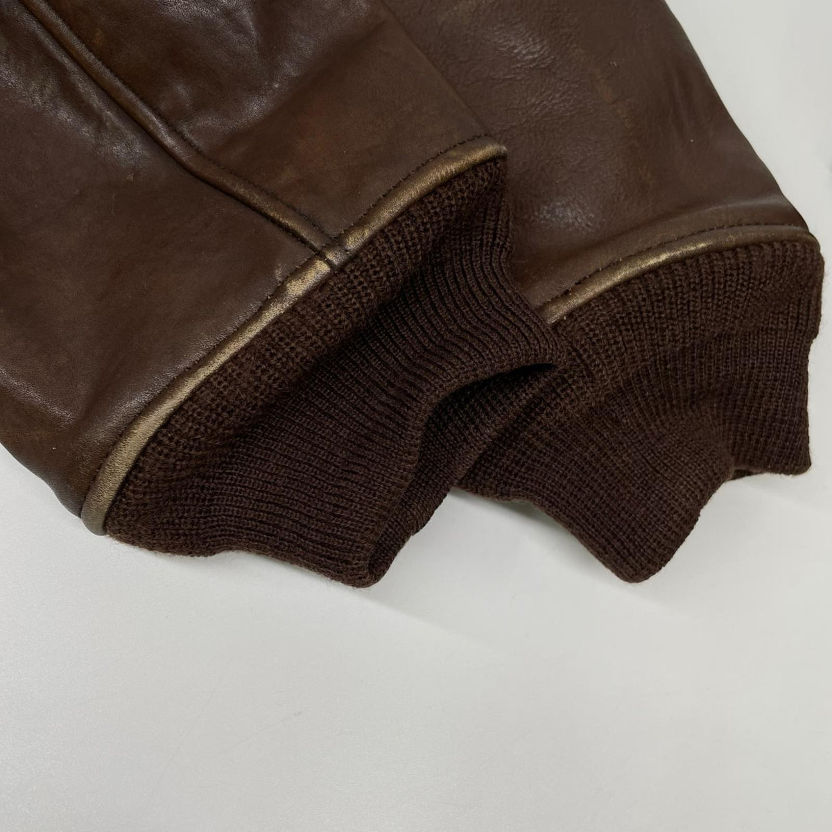 POLObyRalphLauren ポロラルフローレン ブラウン ダメージ加工 B-3 ジャケット ジャケット