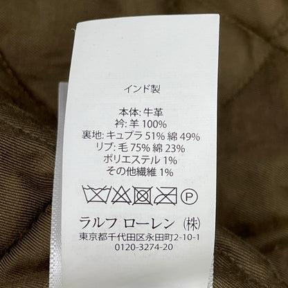 POLObyRalphLauren ポロラルフローレン ブラウン ダメージ加工 B-3 ジャケット ジャケット