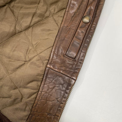POLObyRalphLauren ポロラルフローレン ブラウン ダメージ加工 B-3 ジャケット ジャケット