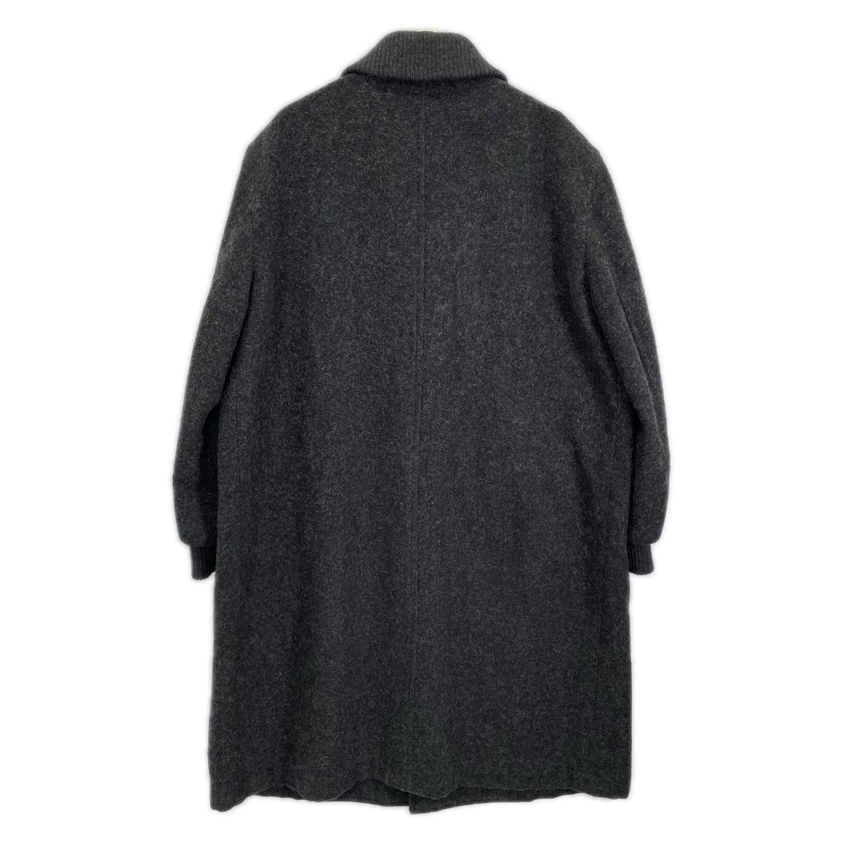 COMMEdesGARCONS HOMME コムデギャルソンオム HC-08001　80s グレー　デカオム ウール コート コート
