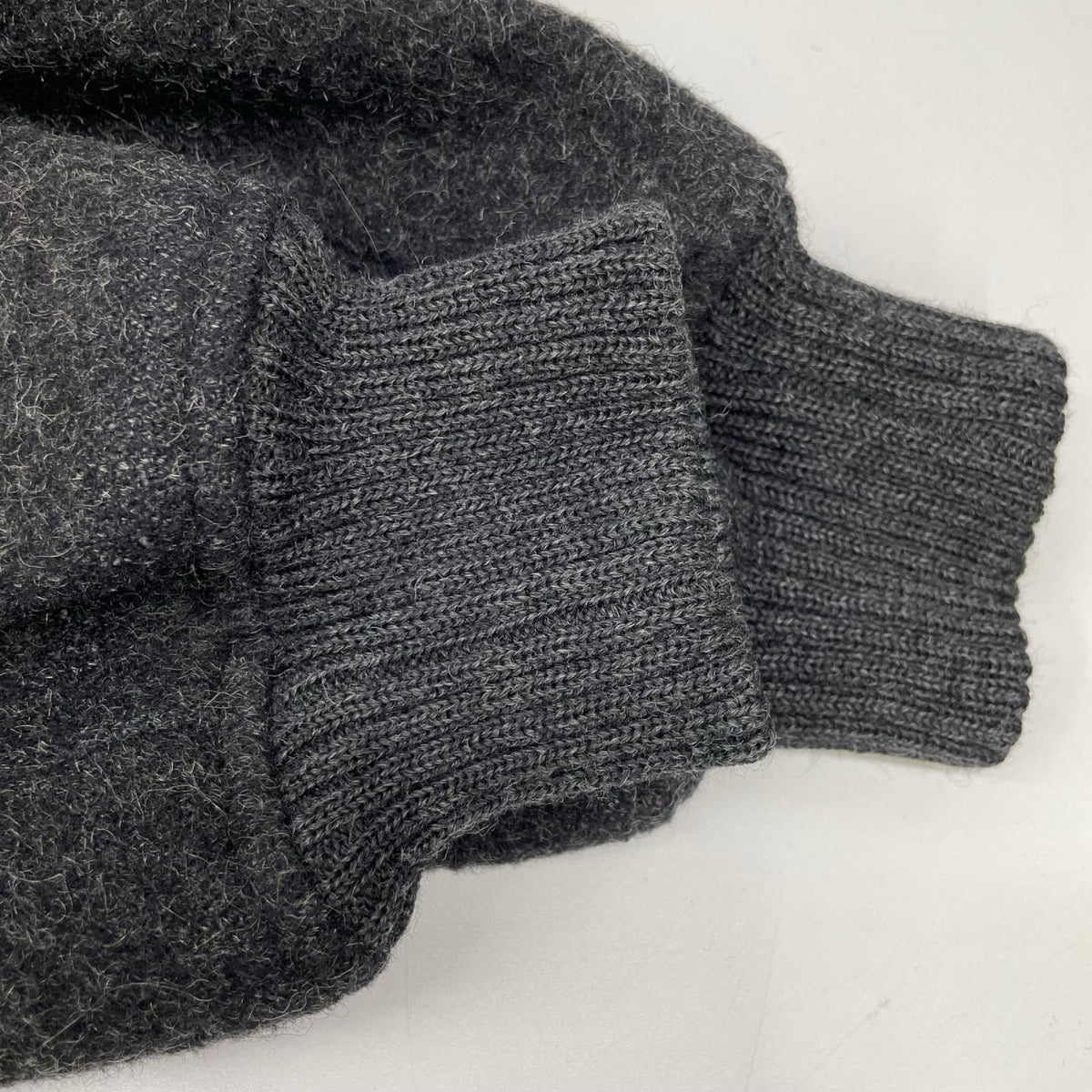COMMEdesGARCONS HOMME コムデギャルソンオム HC-08001　80s グレー　デカオム ウール コート コート
