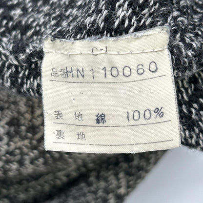 COMMEdesGARCONS HOMME コムデギャルソンオム 田中オム HN-110060 グレー　デカオム コットン ニット トップス