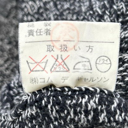 COMMEdesGARCONS HOMME コムデギャルソンオム 田中オム HN-110060 グレー　デカオム コットン ニット トップス