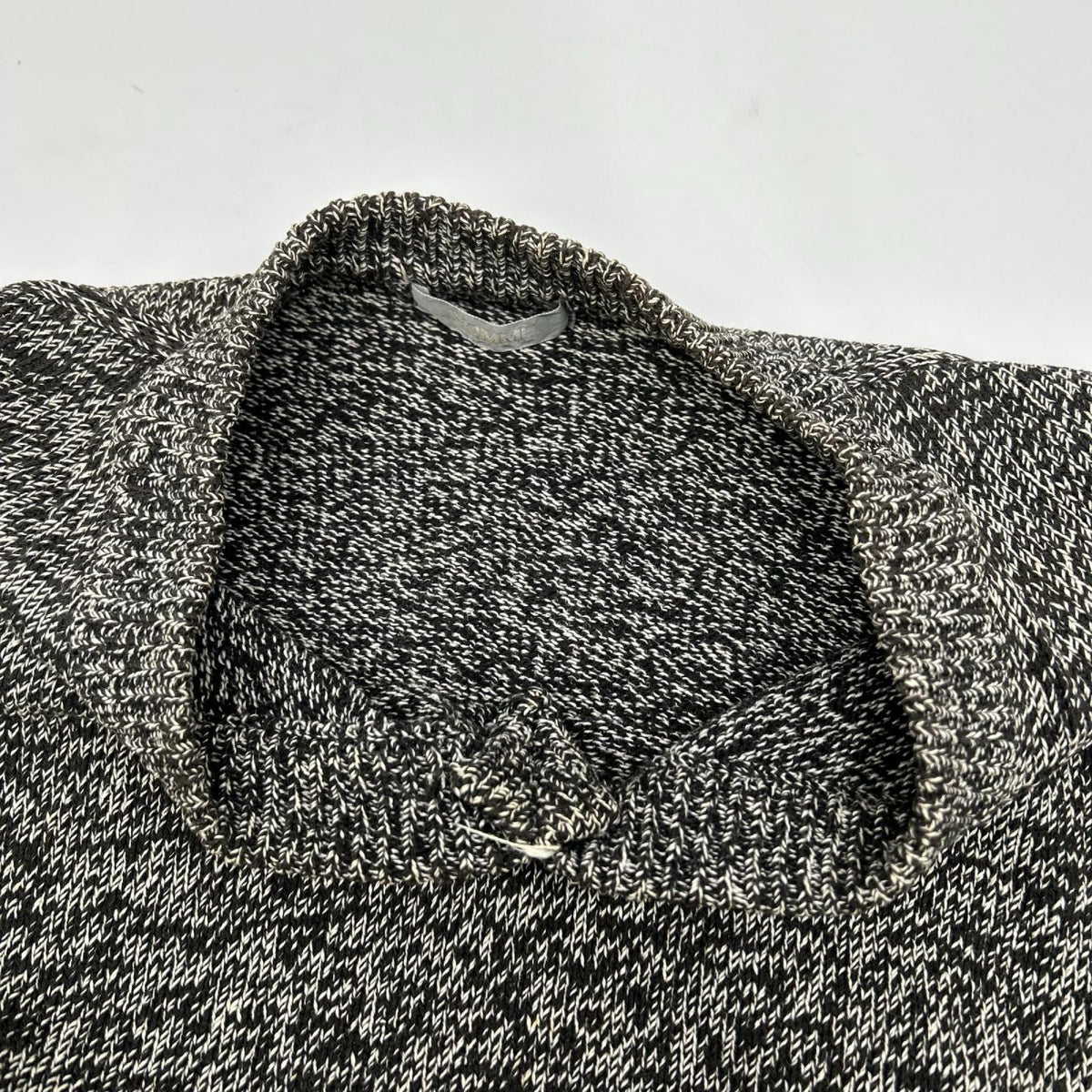 COMMEdesGARCONS HOMME コムデギャルソンオム 田中オム HN-110060 グレー　デカオム コットン ニット トップス