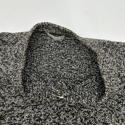 COMMEdesGARCONS HOMME コムデギャルソンオム 田中オム HN-110060 グレー　デカオム コットン ニット トップス