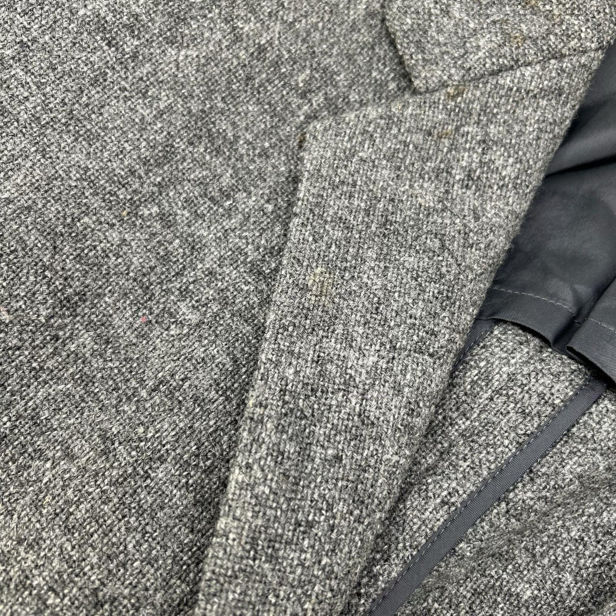 COMMEdesGARCONS HOMME コムデギャルソンオム HJ-05023 グレー デカオム ウール 切り替え ジャケット ジャケット