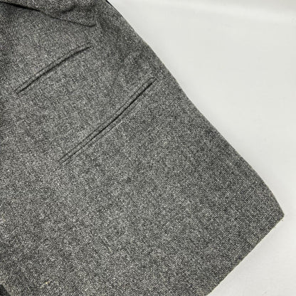 COMMEdesGARCONS HOMME コムデギャルソンオム HJ-05023 グレー デカオム ウール 切り替え ジャケット ジャケット