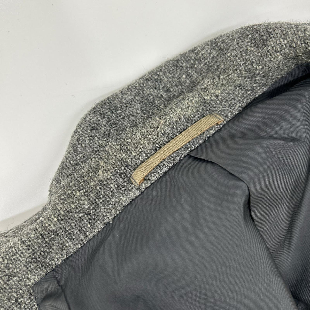 COMMEdesGARCONS HOMME コムデギャルソンオム HJ-05023 グレー デカオム ウール 切り替え ジャケット ジャケット