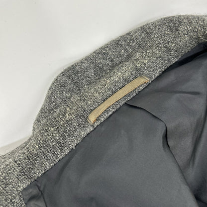 COMMEdesGARCONS HOMME コムデギャルソンオム HJ-05023 グレー デカオム ウール 切り替え ジャケット ジャケット