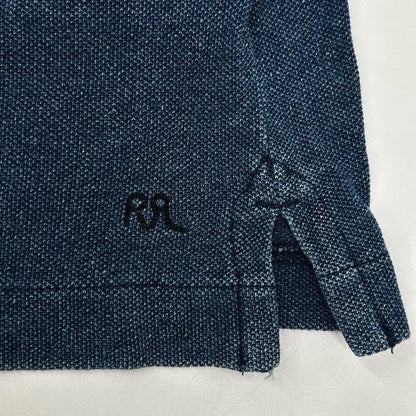 RRL ダブルアールエル インディゴ 本染め ポロシャツ トップス