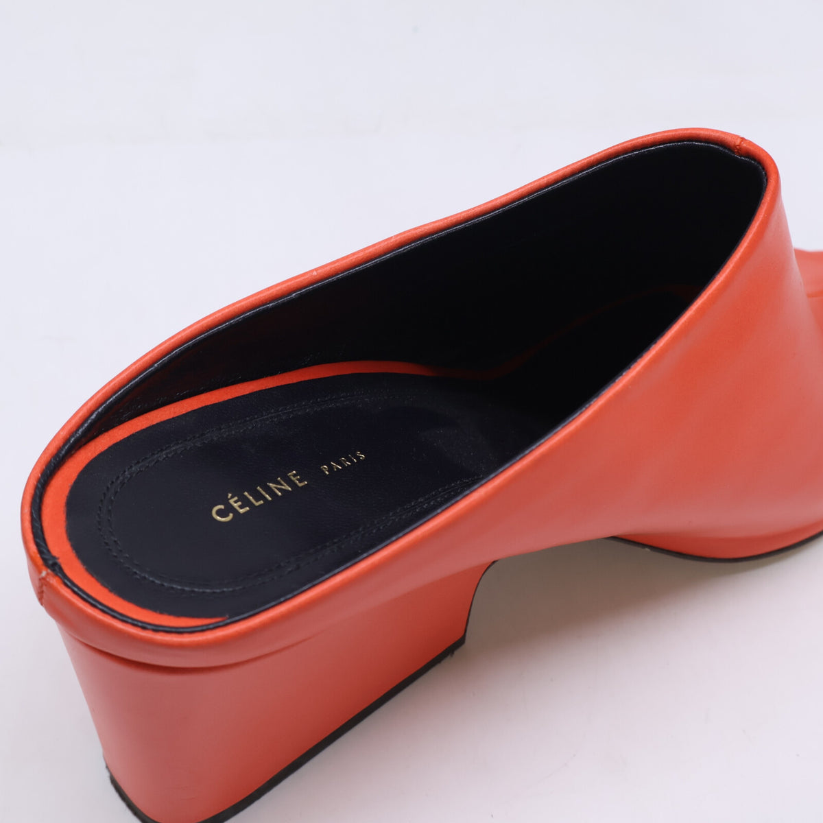 CELINE セリーヌ レザー ヒールサンダル シューズ