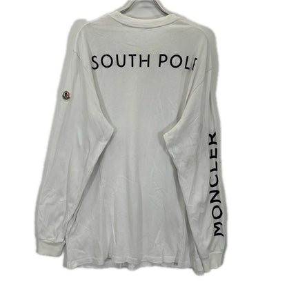 MONCLER モンクレール 22年製 ホワイト SOUTH POLE L/STシャツ トップス
