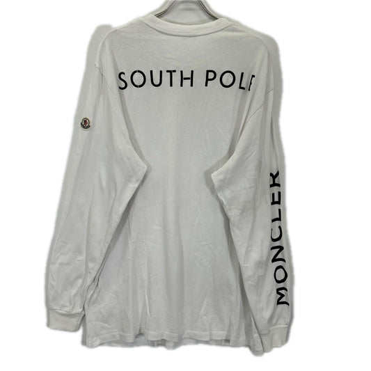 MONCLER モンクレール 22年製 ホワイト SOUTH POLE L/STシャツ トップス
