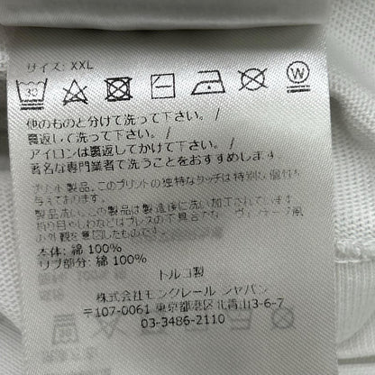 MONCLER モンクレール 22年製 ホワイト SOUTH POLE L/STシャツ トップス