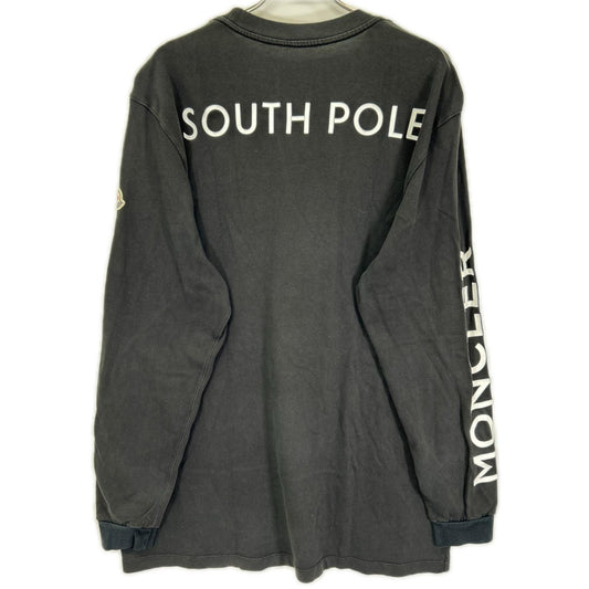 MONCLER モンクレール 22年製 ブラック SOUTH POLE L/STシャツ トップス