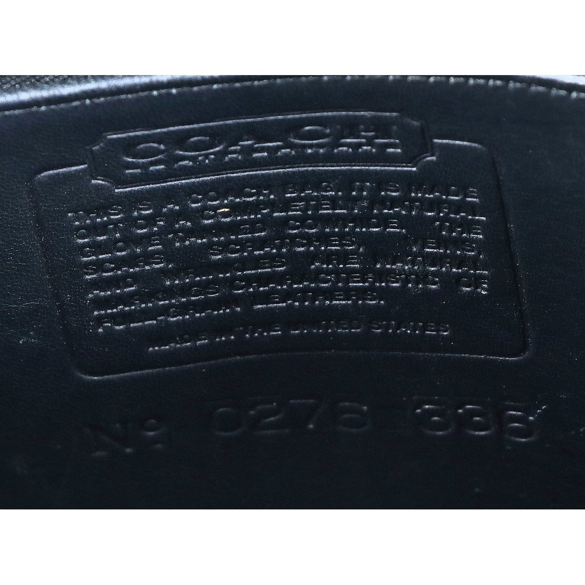 COACH コーチ 0276-336 レザーフラップ ショルダーバッグ