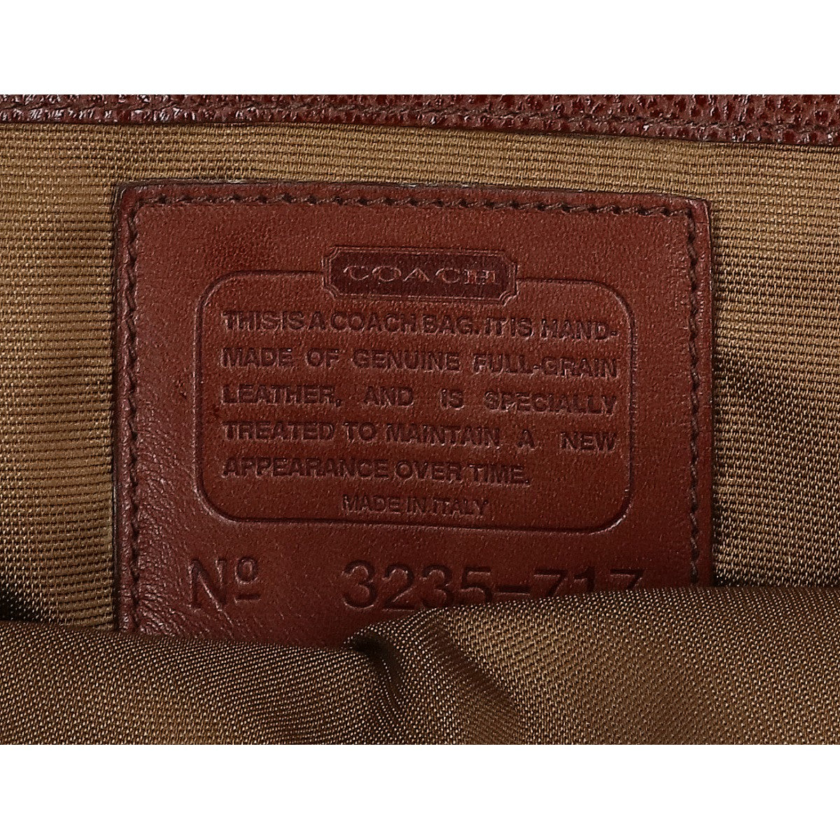 COACH コーチ 3235-717 オールドコーチ 2WAY ハンドバッグ